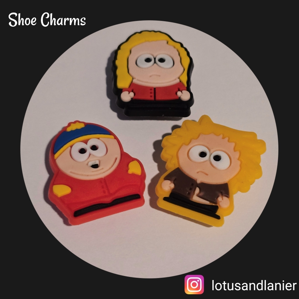 Shoe Charms Southpark Set Of 3
